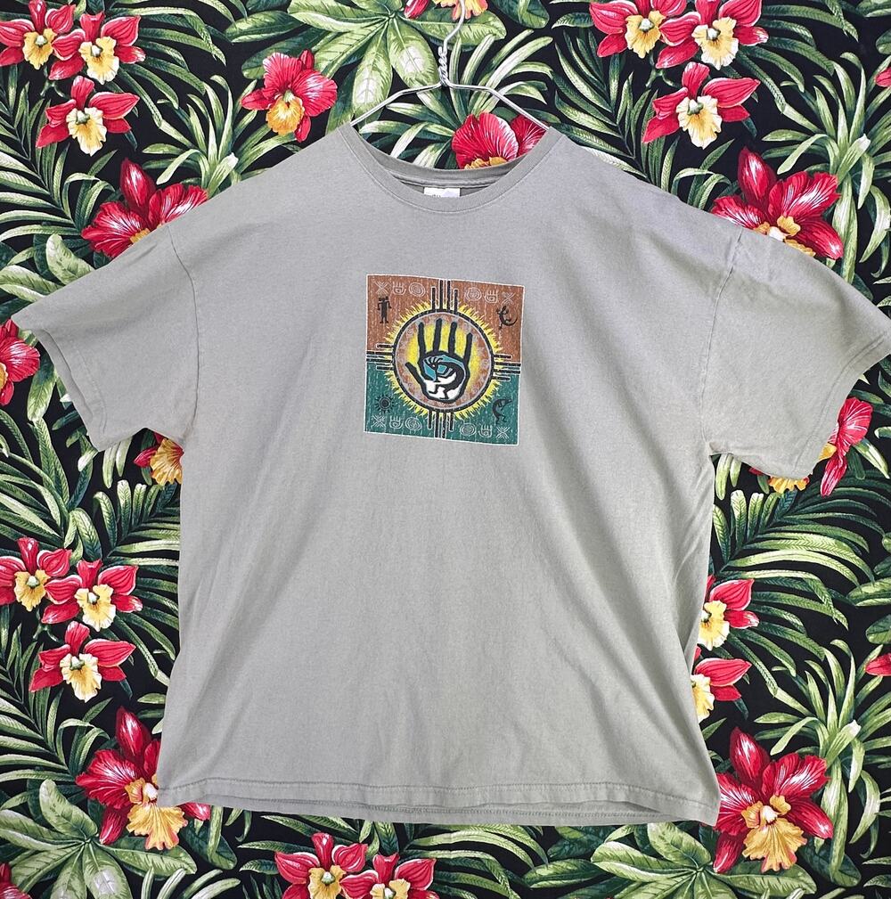 Vintage Kokopelli Flute Guy Native Design T-shirt Size 2XL
